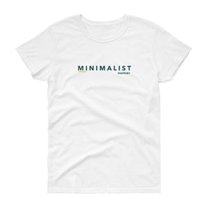 Camiseta de manga corta para mujer minimalist