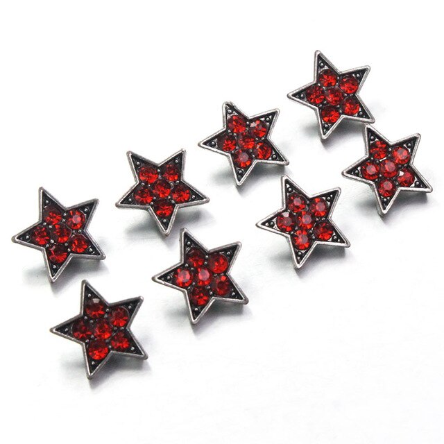 Boton Star (pack 10 botones/12mm)